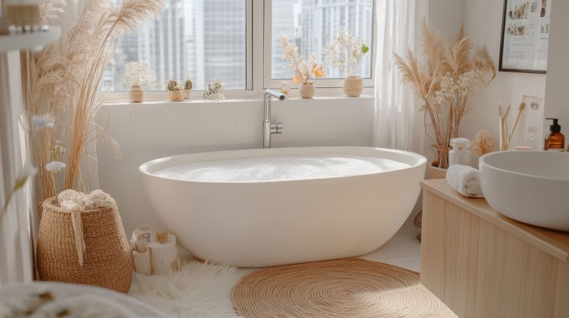 Bathtub Installation in Fall